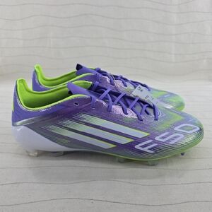 Adidas Unisex F50 Elite FG Soccer Cleats Purple Lime JH7615 Sz 8.5 M/ 9.5 W NEW